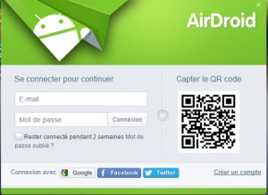 airdroid authentification