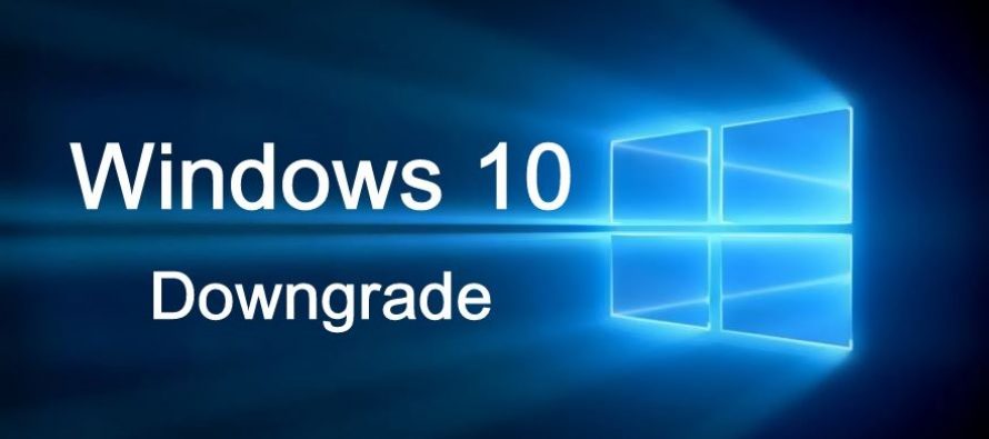Comment désinstaller Windows 10 et revenir à Windows 7 ou 8.1