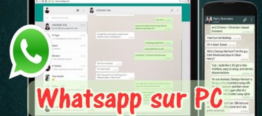 WhatsApp est désormais sur PC et Mac !