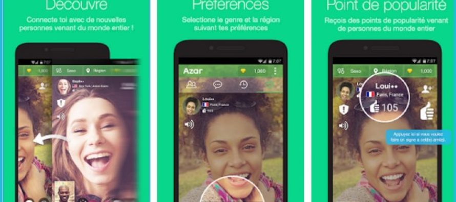 Découvrez Azar l’application de TChat Vidéo Aléatoire