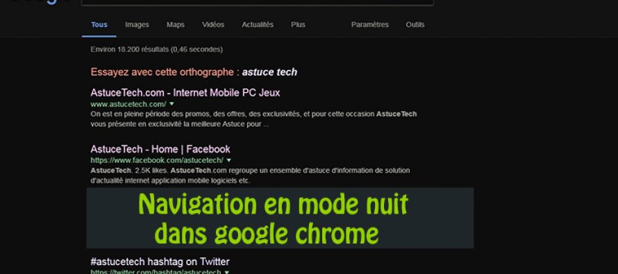 Comment utiliser la navigation en mode nuit dans Google Chrome
