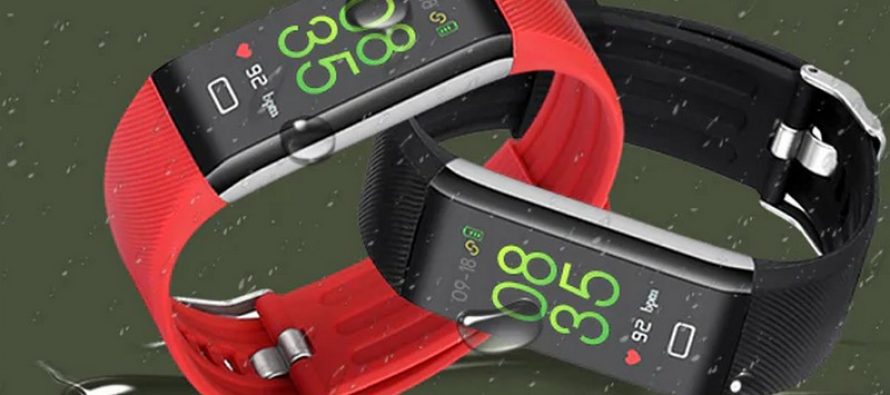 Achetez Le Traqueur de fitness Alfawise B7 Pro avec un moniteur de fréquence cardiaque pour seulement 15.90$