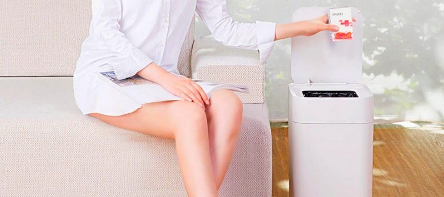 Xiaomi smart poubelle: vous n’avez plus jamais à soulever le couvercle d’une poubelle
