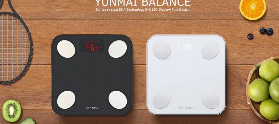 YUNMAI mini-balance intelligente avec technologie BIA et écran LED HD dissimulé Disponible pour 35.99$