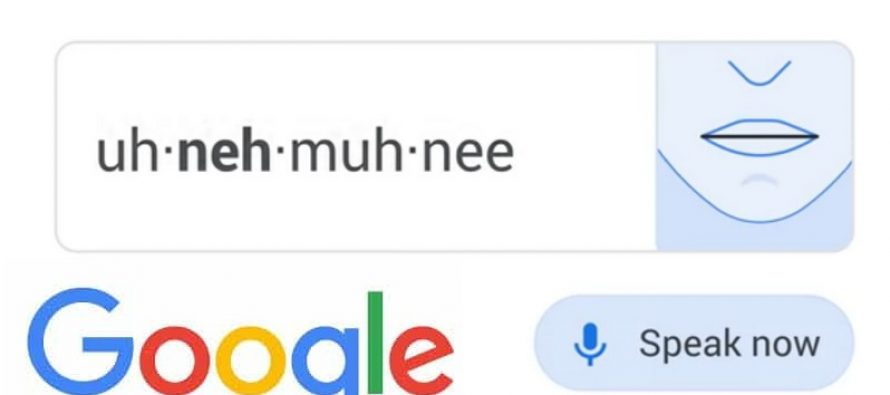 Google va maintenant vous aider à prononcer des mots