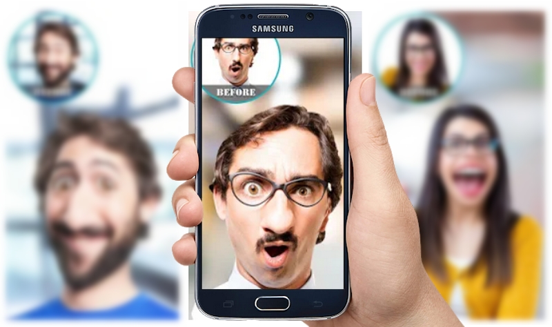Application deformer visage et voix